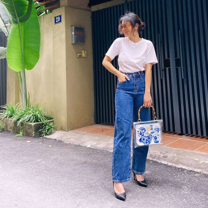 BLUE PASTEL - túi vô cực