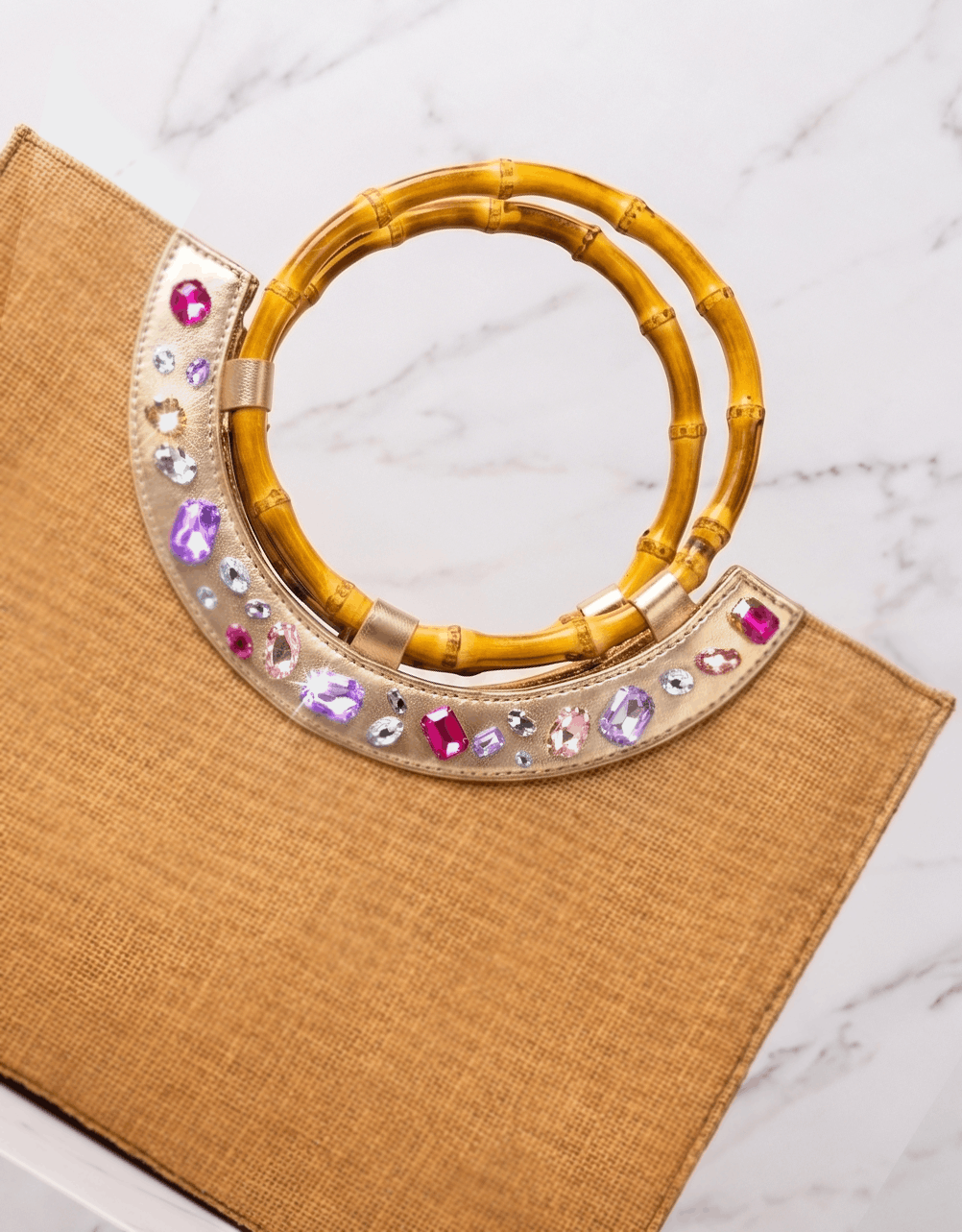 RUBY - crystal tote