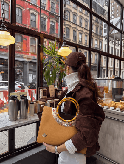 RUBY - crystal tote