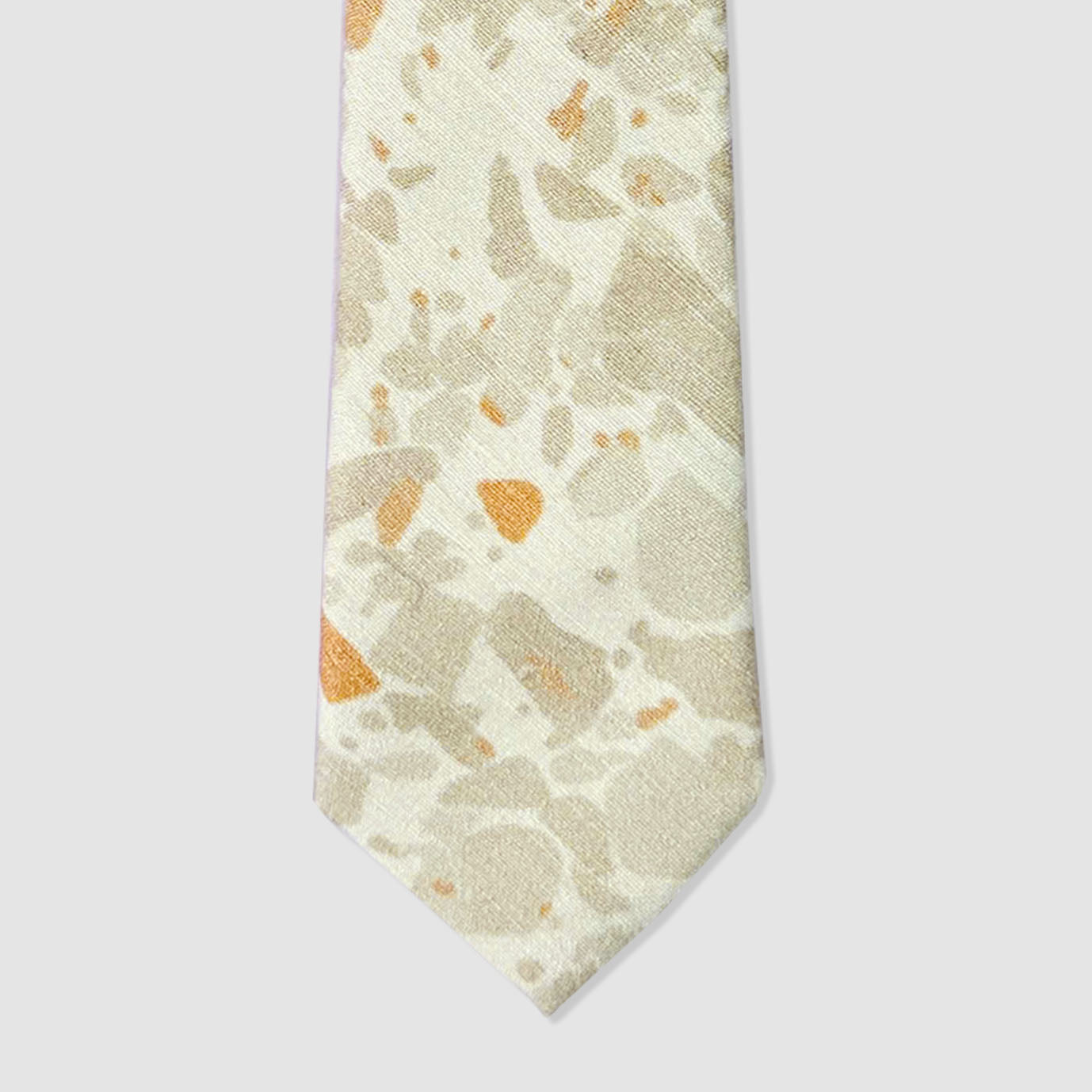 RAWSILK TIE - MARBLE