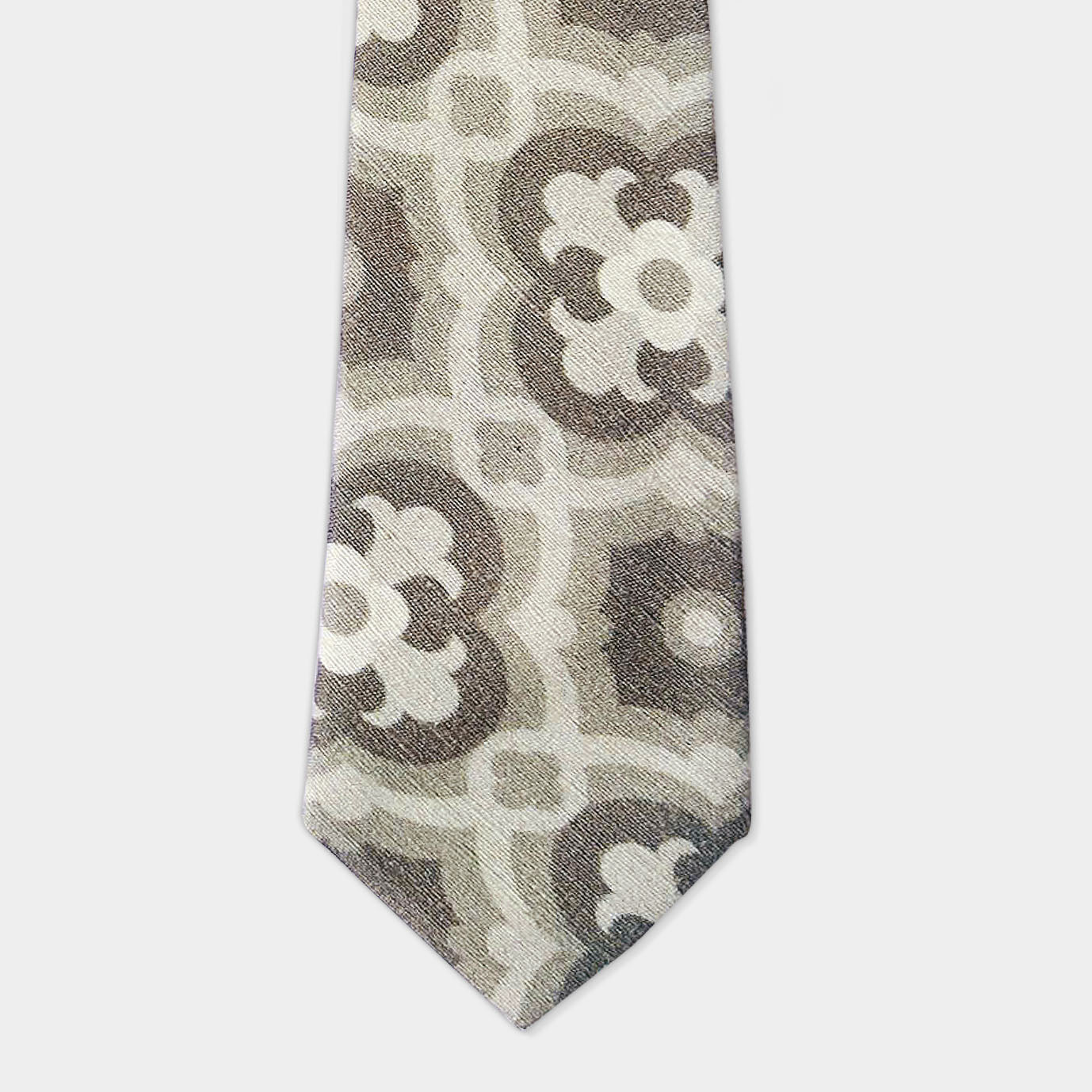RAWSILK TIE - SEAL