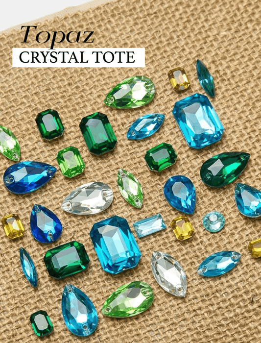 TOPAZ - crystal tote