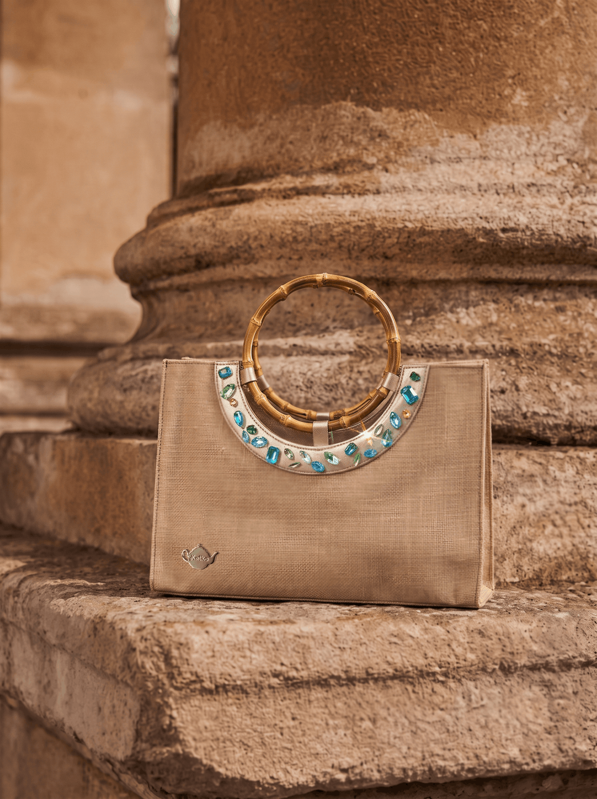 TOPAZ - crystal tote