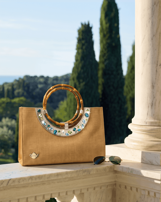 TOPAZ - crystal tote