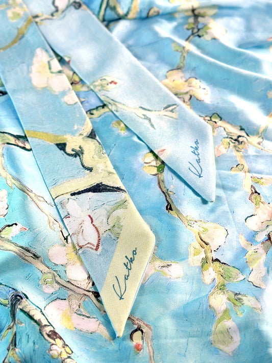 ALMOND BLOSSOM- twilly