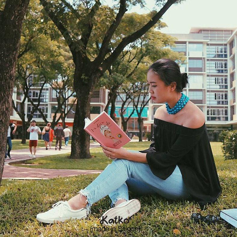HỒNG NHU MÌ - chuỗi lụa tơ tằm - Katkosaigon 