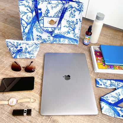 BLUE PASTEL - tote chống thấm - Katkosaigon 