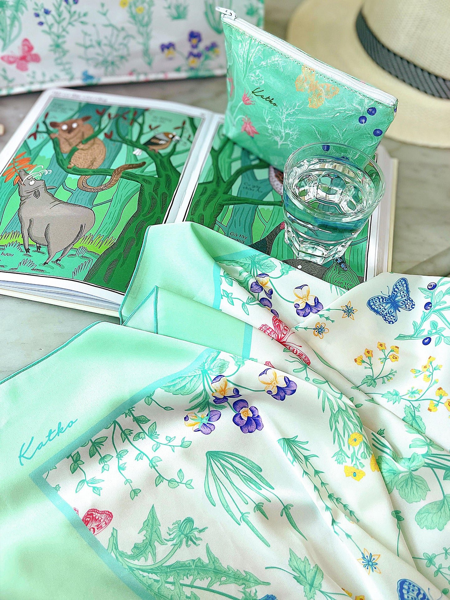VƯỜN GIA VỊ - tote chống thấm